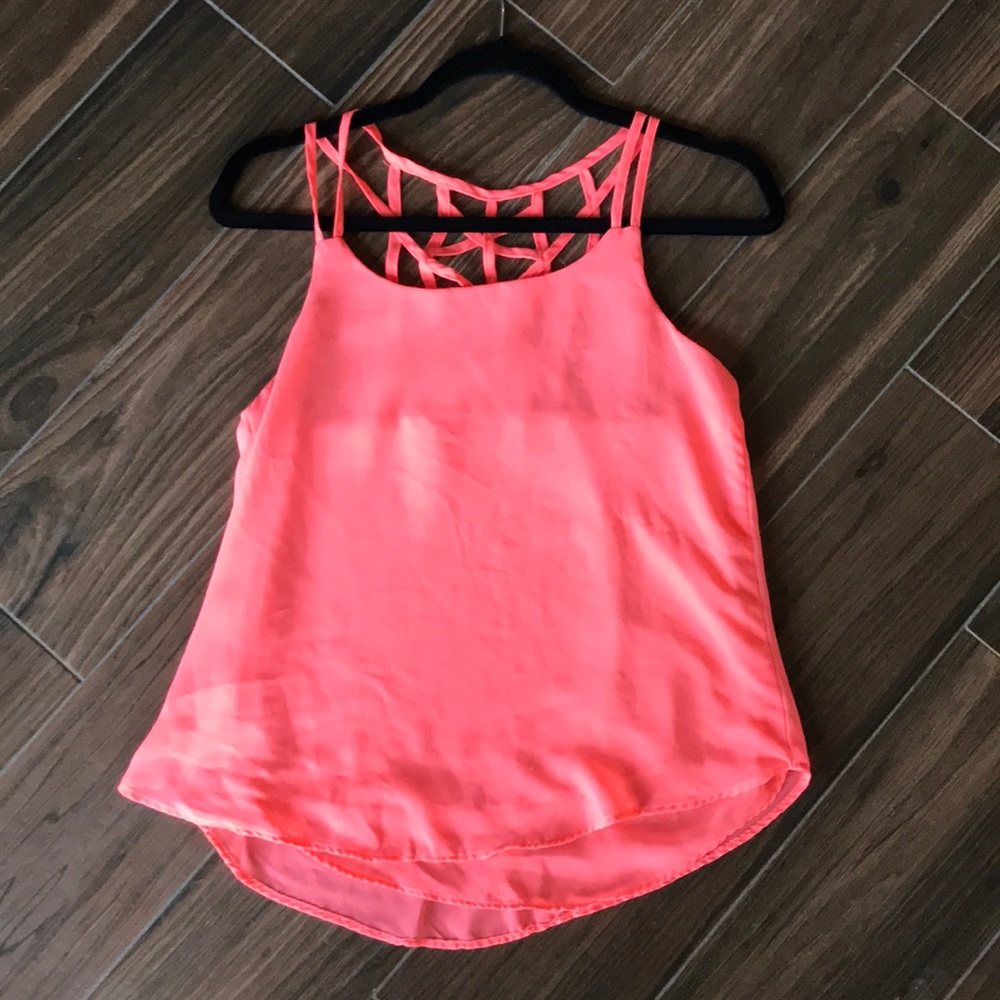 Neon Pink Tank Top